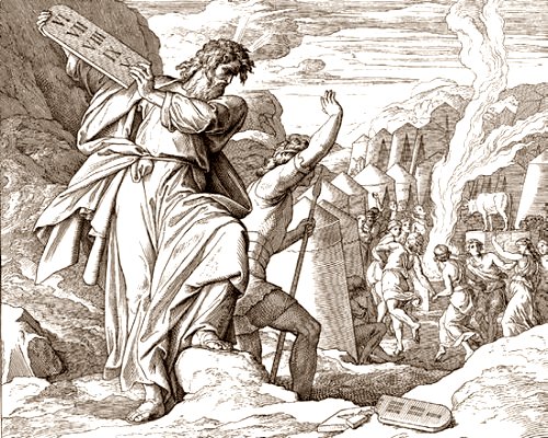 моисей и скрижали