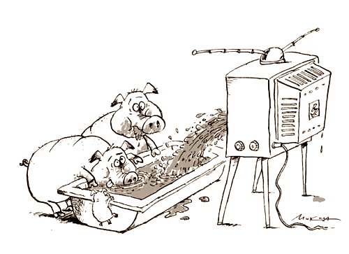 помои из телевизора